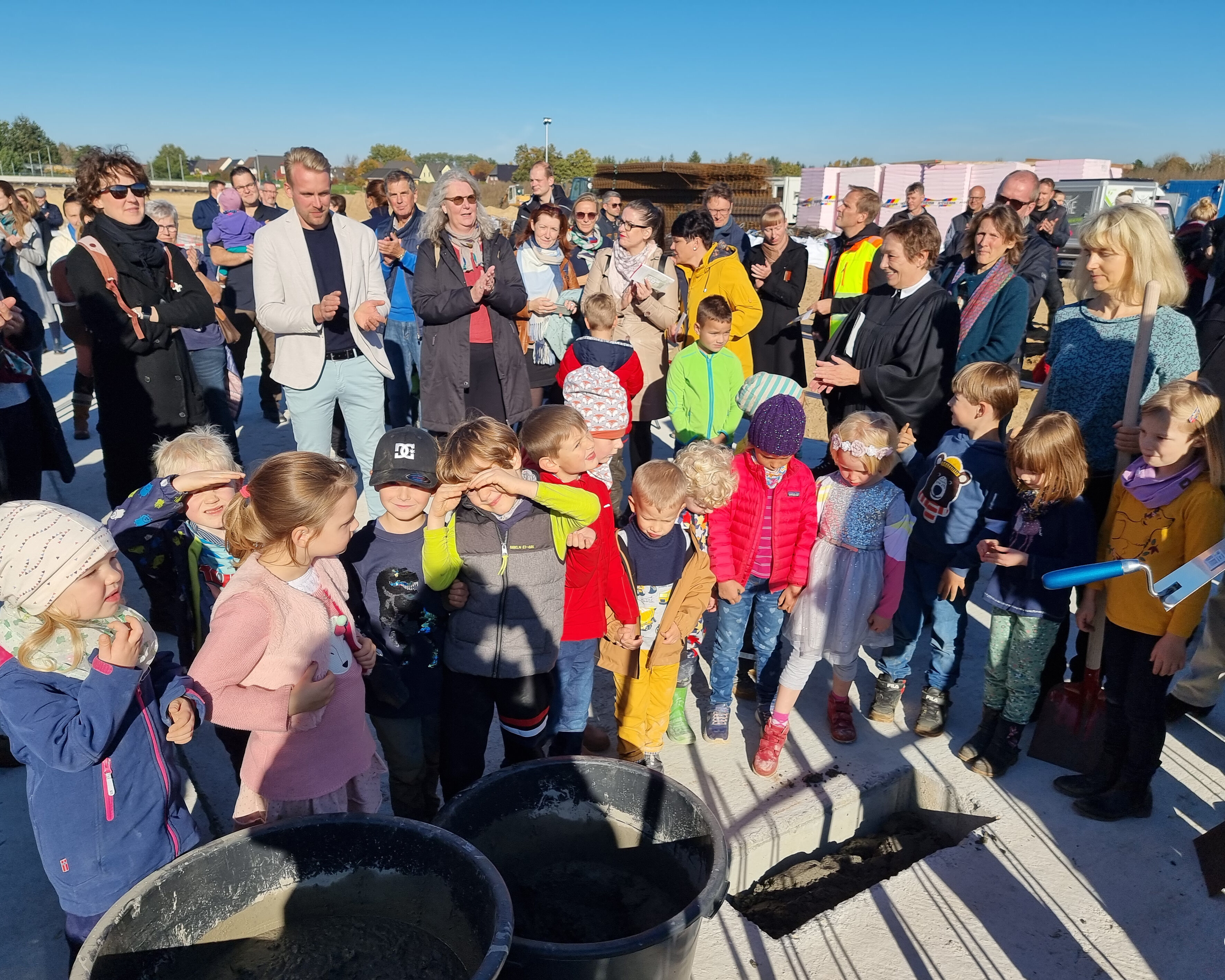 Oktober 2021 - Grundsteinlegung Campus Werder 
