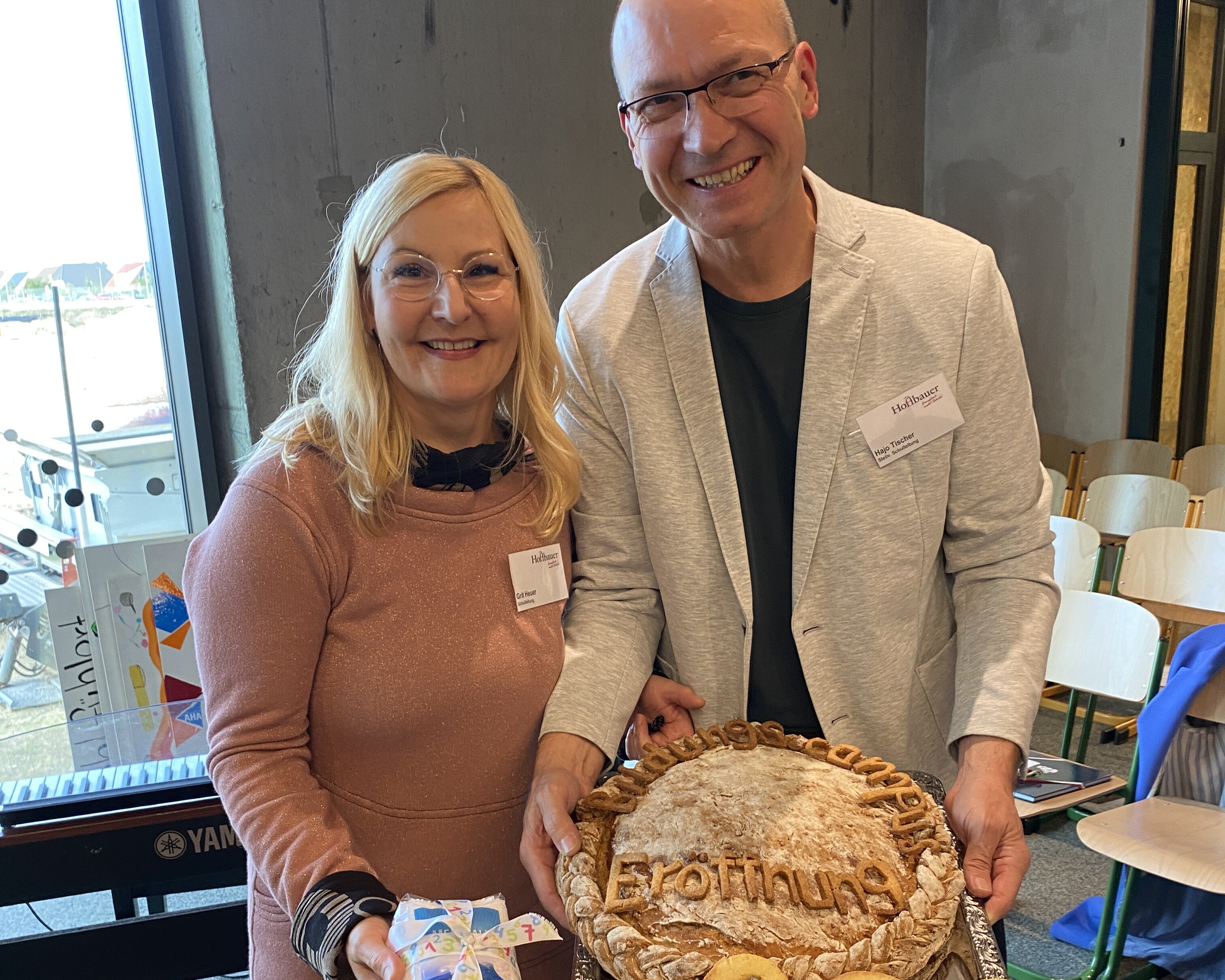 2023 - Das Leitungsteam der Gesamtschule Werder bei der Eröffnungsfeier